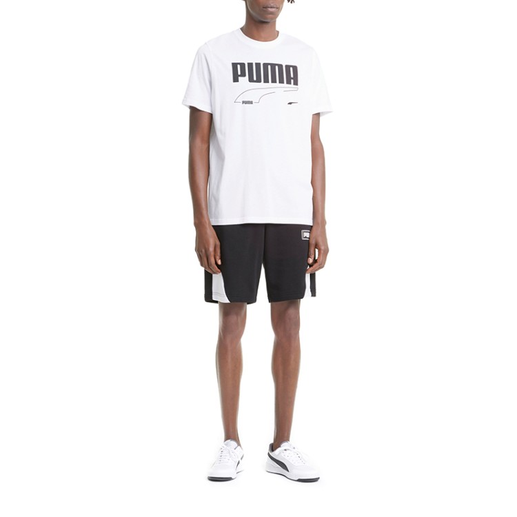 Футболка чоловіча Puma Rеbel Tee біла 58573802  изображение 5