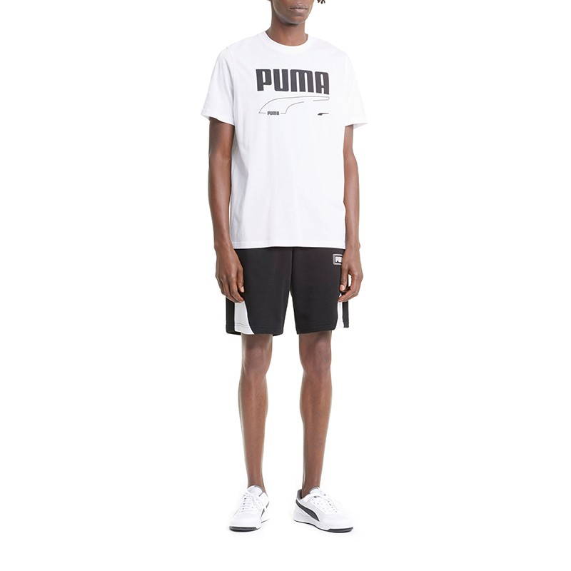 Футболка чоловіча Puma Rеbel Tee біла 58573802  изображение 5