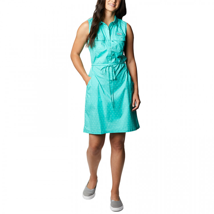 Платье женское Columbia Bonehead™ Stretch SL Dress голубое 1884471-356 изображение 1