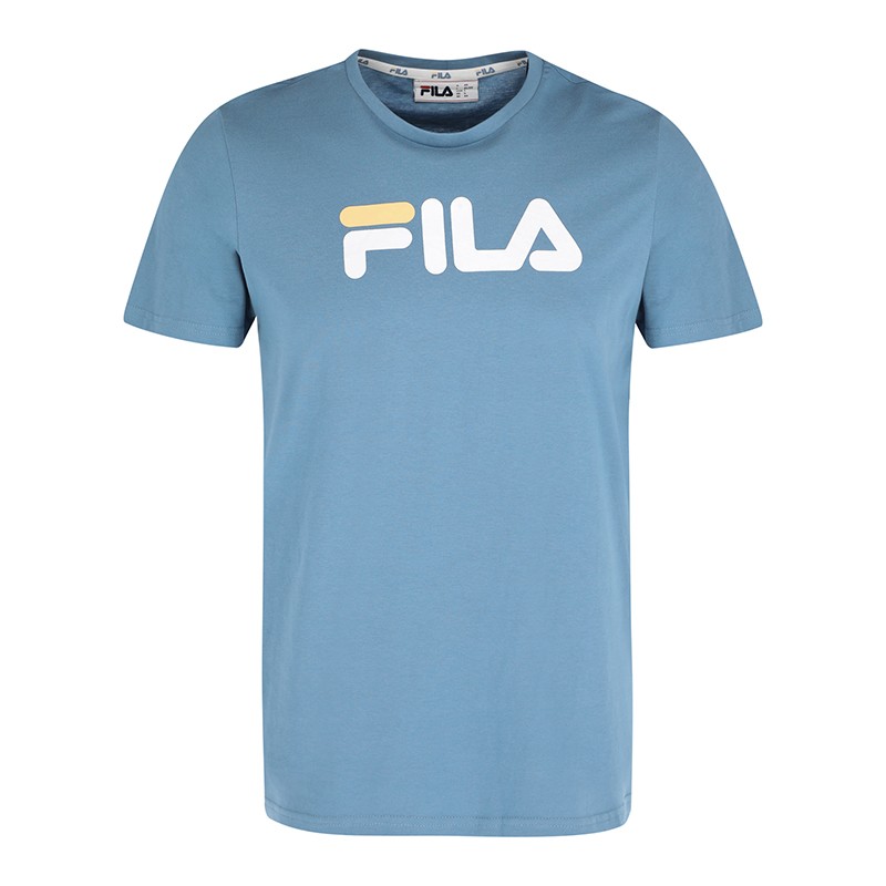 Футболка чоловіча Fila блакитна 107728-S2 — Sport City Футболка чоловіча Fila блакитна 107728-S2