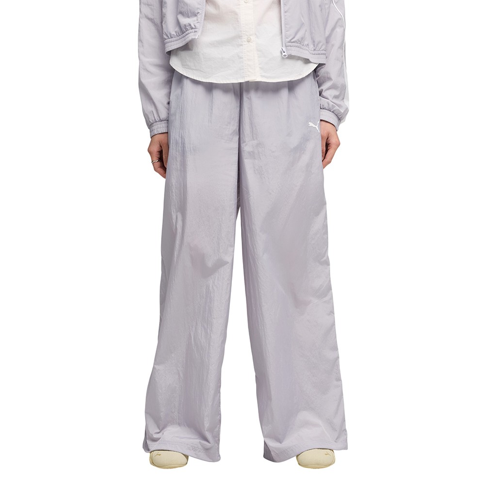 Брюки женские Puma SPORT Relaxed Woven Pants op сиреневые 69186582