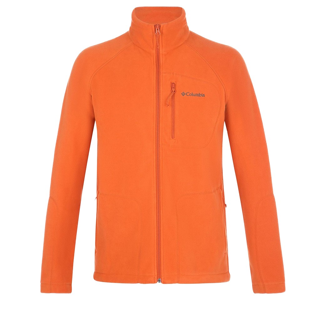 Толстовка мужская Columbia Fast Trek II Full Zip Fleece оранжевая 1420421-820 изображение 1