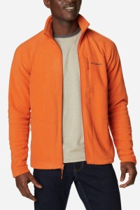 Толстовка мужская Columbia Fast Trek II Full Zip Fleece оранжевая 1420421-820 изображение 2