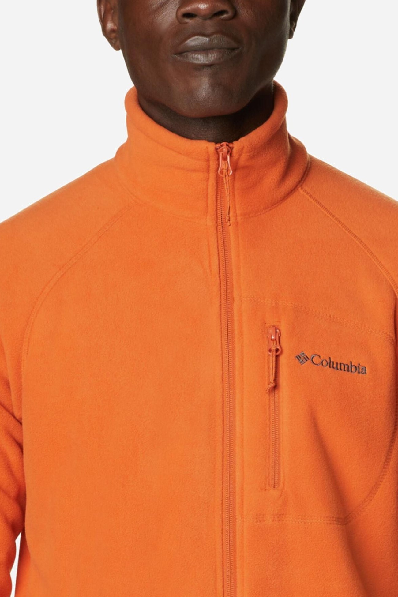 Толстовка мужская Columbia Fast Trek II Full Zip Fleece оранжевая 1420421-820 изображение 5