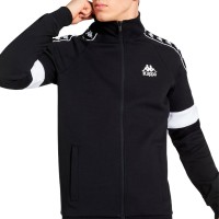 Толстовка чоловіча Kappa чорна 110635-99 изображение 2