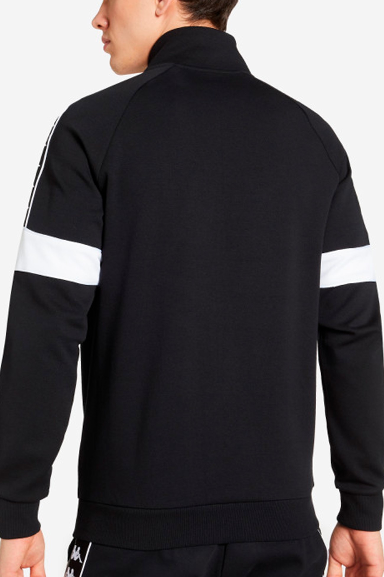 Толстовка чоловіча Kappa чорна 110635-99 изображение 4