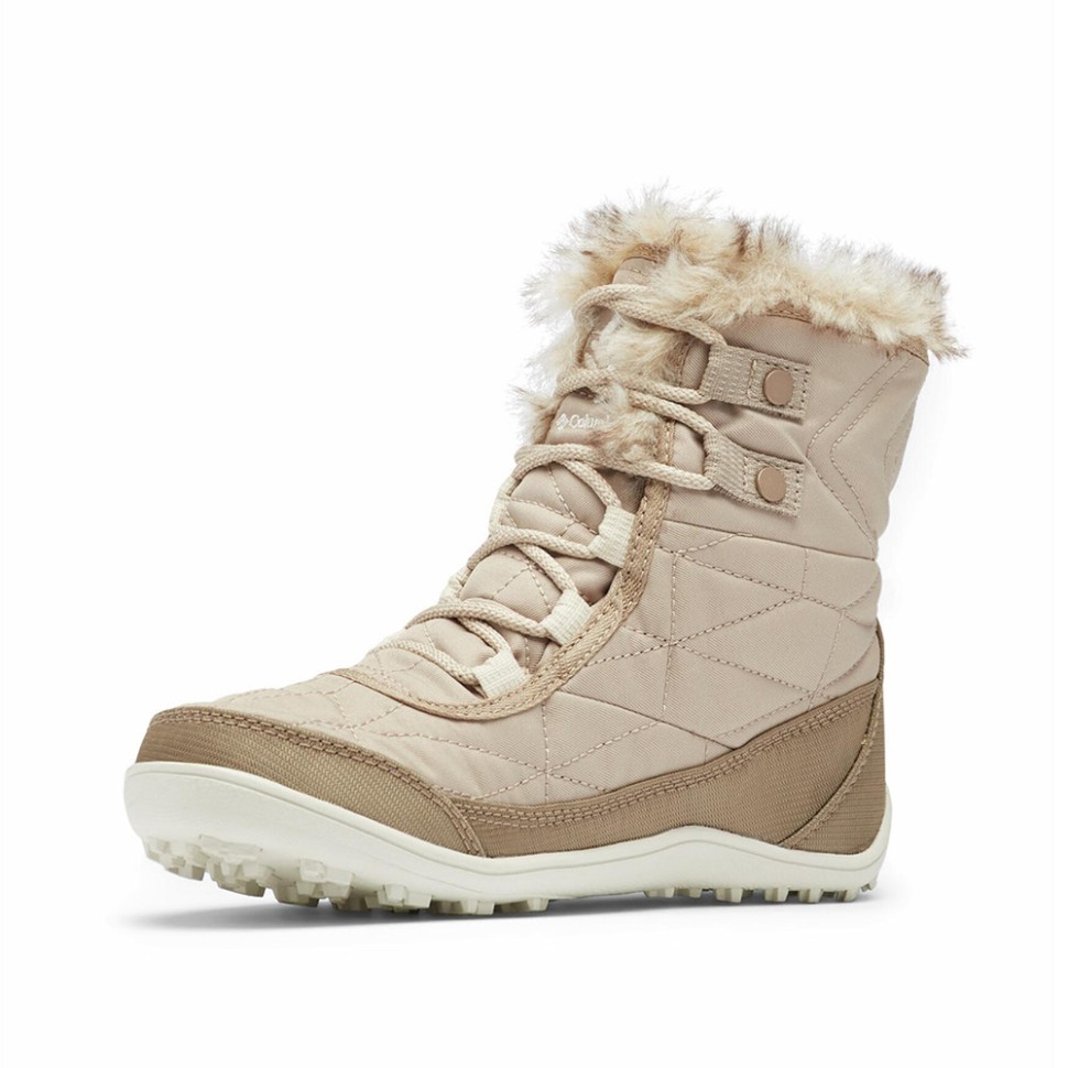 Ботинки женские утепленные Columbia MINX™ SHORTY III молочные 1803151-212 изображение 2