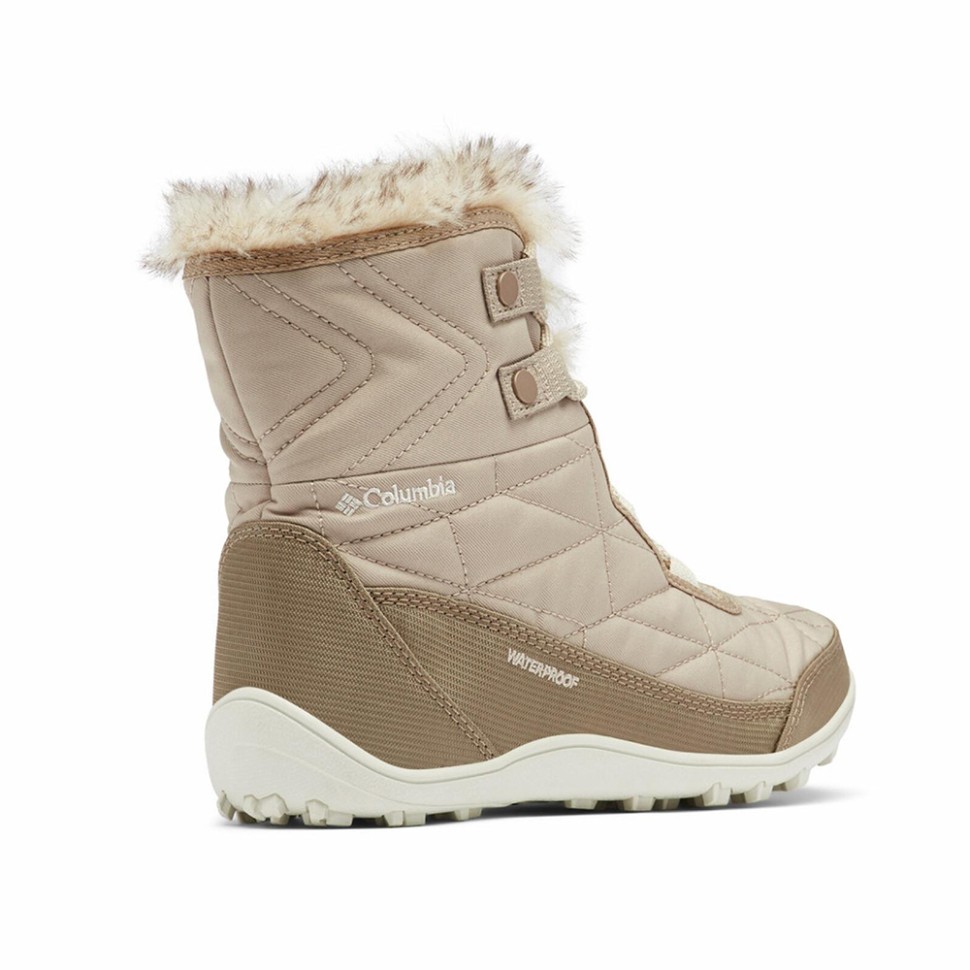 Ботинки женские утепленные Columbia MINX™ SHORTY III молочные 1803151-212 изображение 3