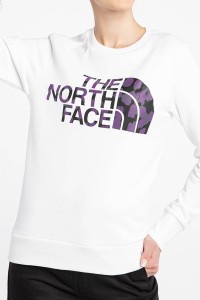 Толстовка женская The North Face W Standard Crew белая NF0A4M7E39U1 изображение 2