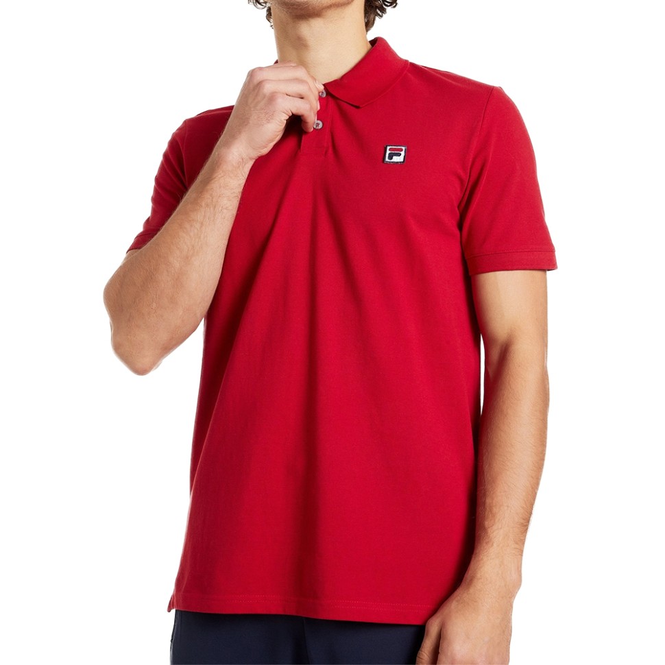 Футболка чоловіча Fila червона 113776-R3 — фото 1