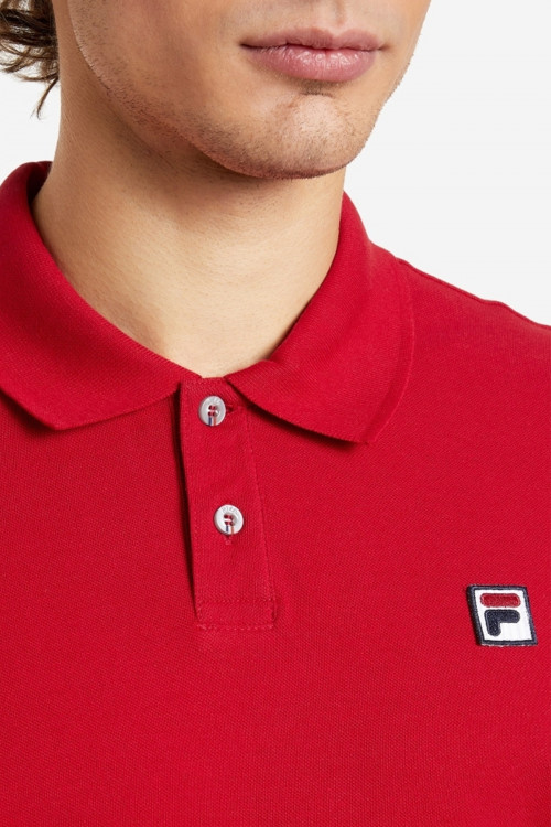 Футболка мужская FILA T-shirt красная 113776-R3 изображение 4