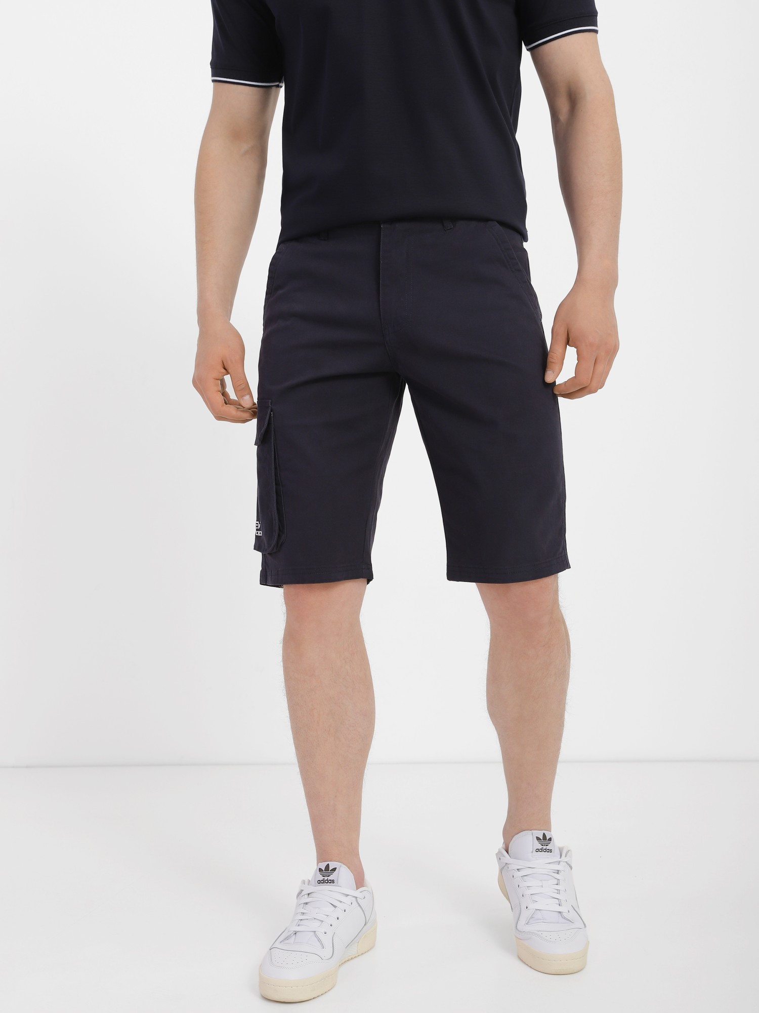 Шорти чоловічі Evoids Alvar темно-сині 552342-450 изображение 3