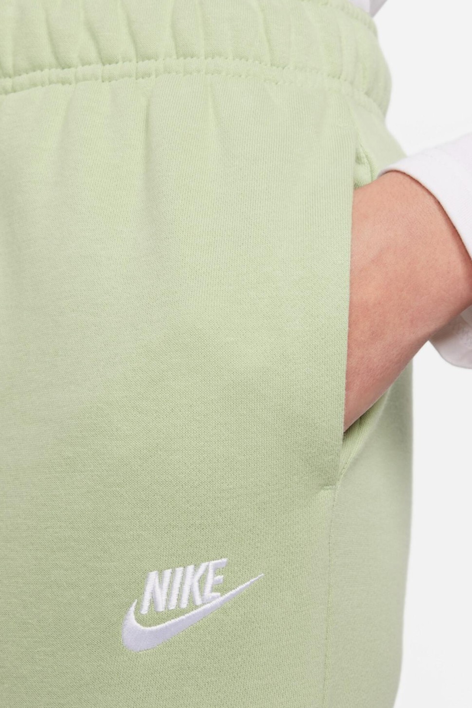 Штани жіночі Nike W NSW CLUB FLC MR PANT STD м'ятні DQ5191-343 — фото 5