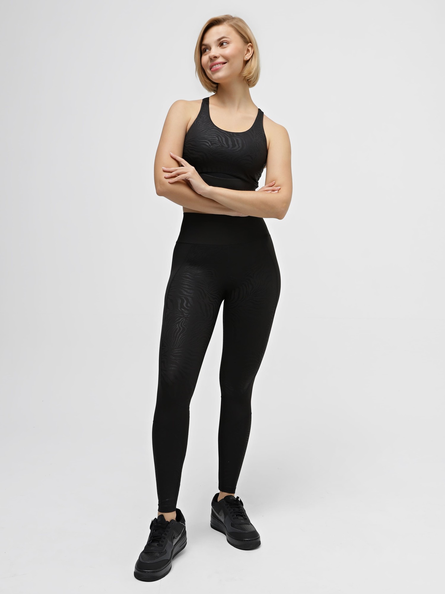 Бра спортивне Evoids Cholet чорне 312401-010 изображение 6