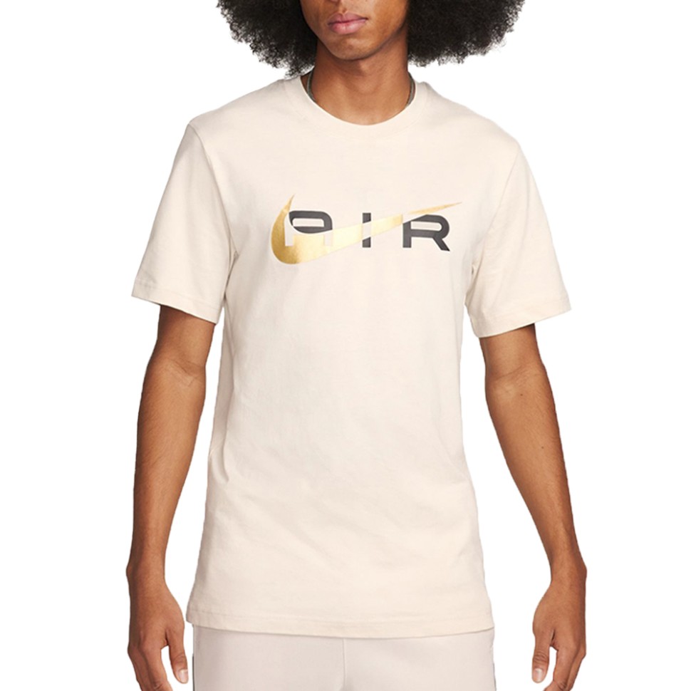 Футболка чоловіча Nike M NSW SW AIR GRAPHIC TEE бежева FN7704-104 — фото 1