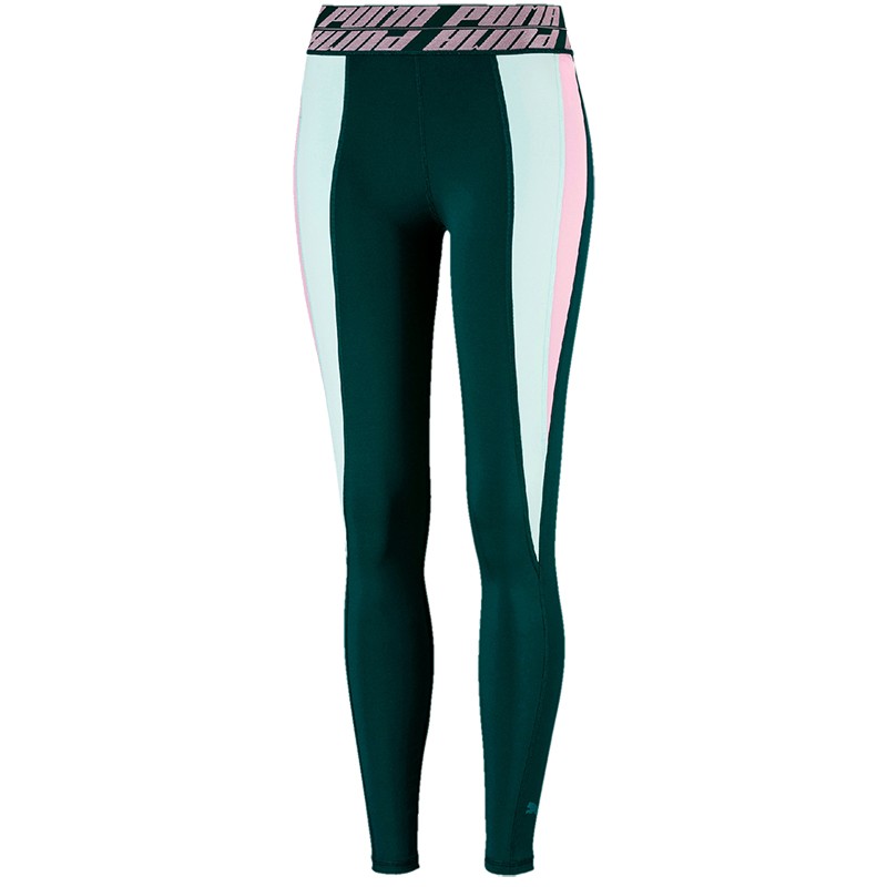 Леггинсы женские Puma Own It Full Tight зеленые 51739206 — фото 1