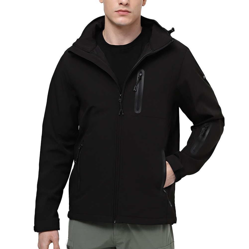  Ветровка мужская Radder Pecator черная 122427-010