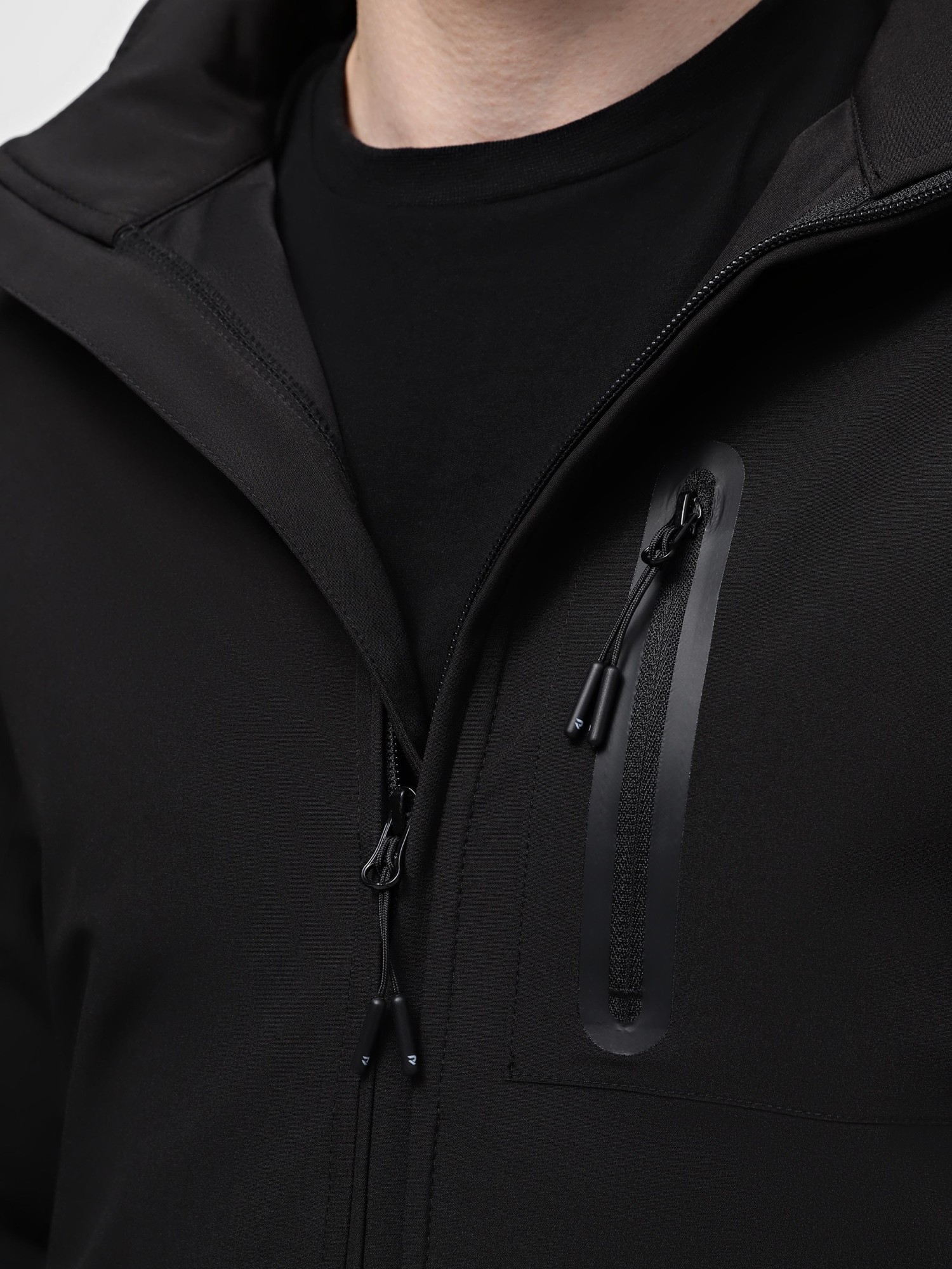  Вітровка чоловіча Radder Pecator чорна 122427-010 изображение 5