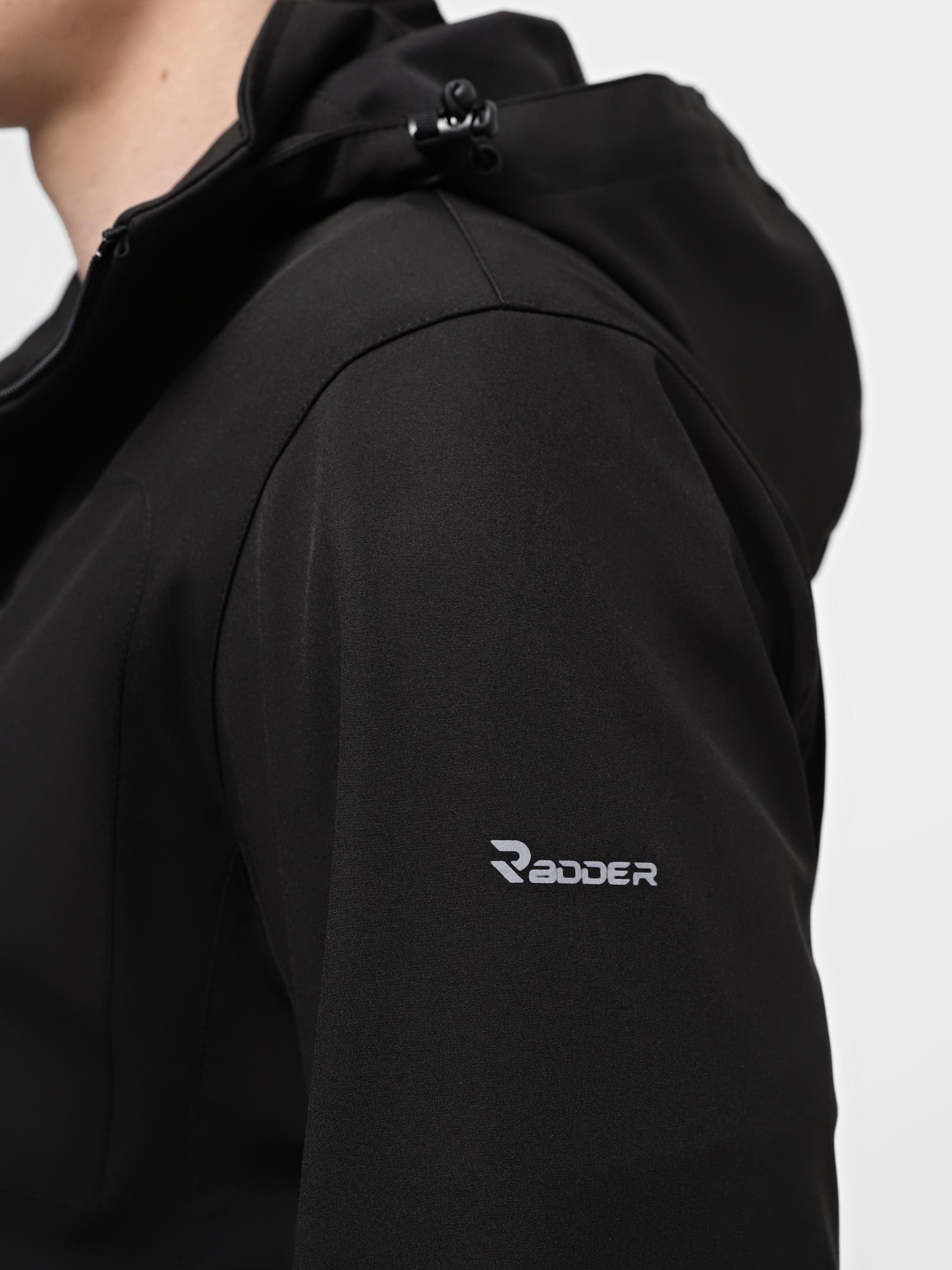  Вітровка чоловіча Radder Pecator чорна 122427-010 изображение 6