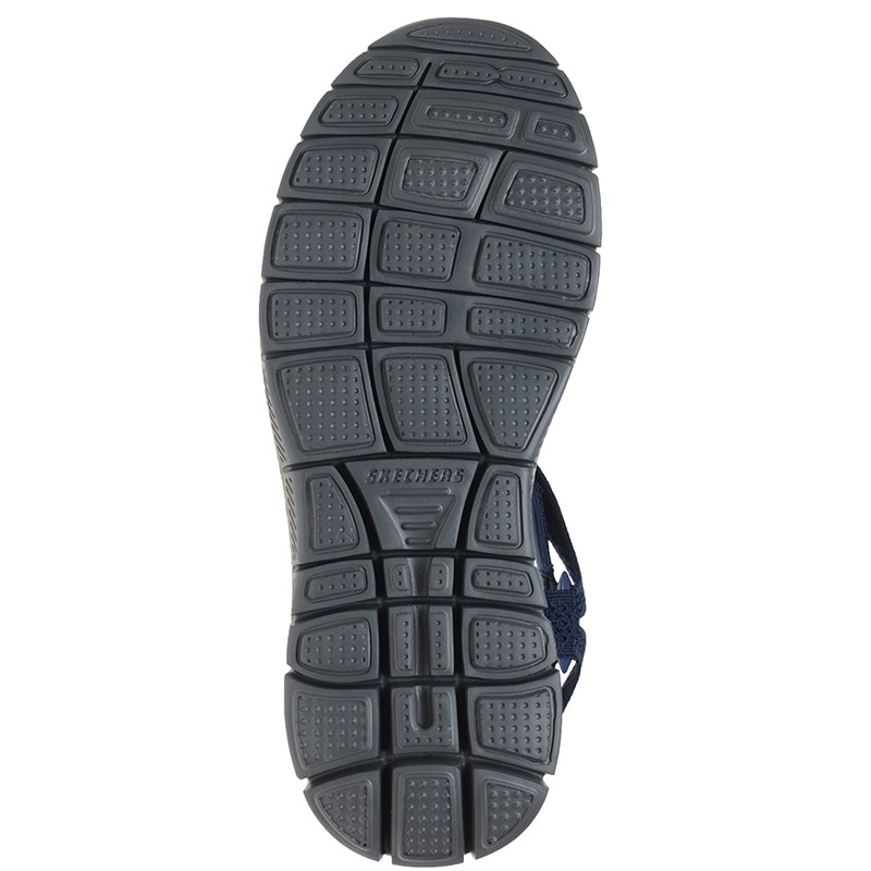 Сандалії чоловічі Skechers FLEX ADVANTAGE сині 51873-NVY — фото 3