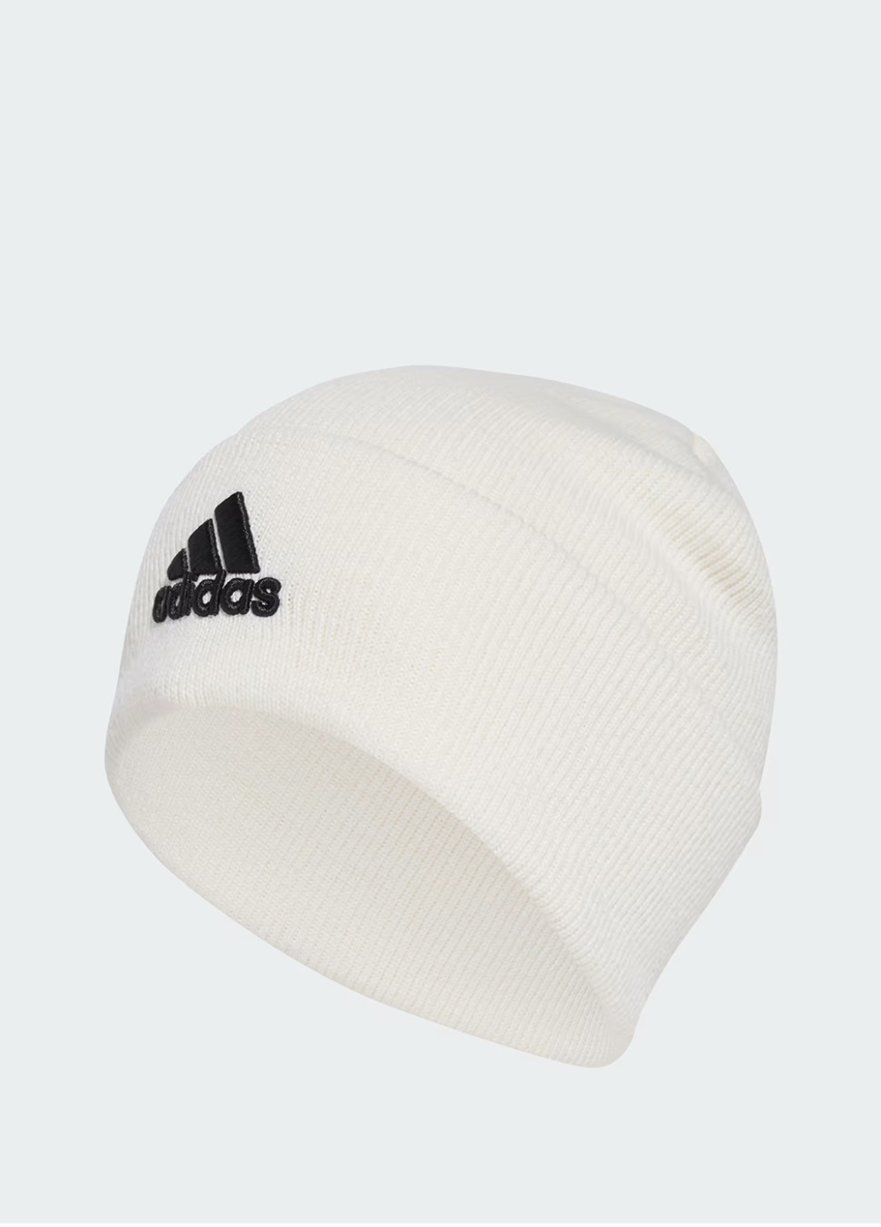 Шапка  Adidas LOGO BEANIE CUF біла IY7666 — фото 2