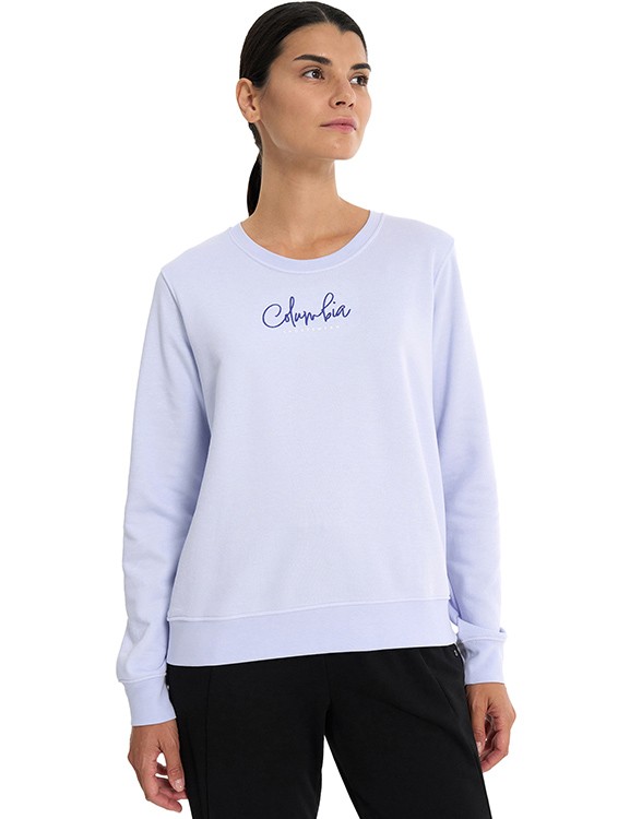 Джемпер женский Columbia Beaumount™ Graphic Crew голубой 2126411-581 изображение 3
