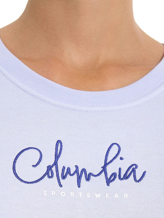 Джемпер жіночий Columbia Beaumount™ Graphic Crew блакитний 2126411-581 — фото 6
