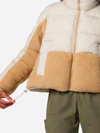 Куртка женская Columbia LEADBETTER POINT™ II SHERPA HYBRID бежевая 2085601-278 изображение 3