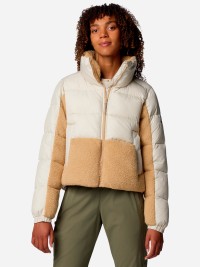 Куртка женская Columbia LEADBETTER POINT™ II SHERPA HYBRID бежевая 2085601-278 изображение 7