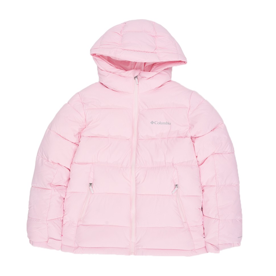 Куртка дитяча Columbia Pike Lake™ II Hooded Jacket рожева 2050351-608 — фото 1
