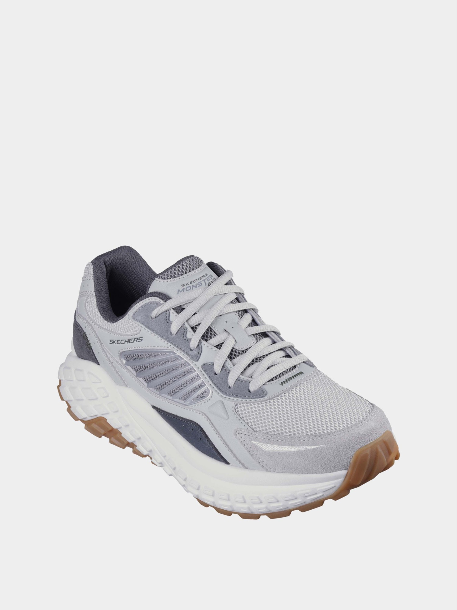 Кроссовки мужские Skechers Monster Evo серые 232744 GYCC изображение 4