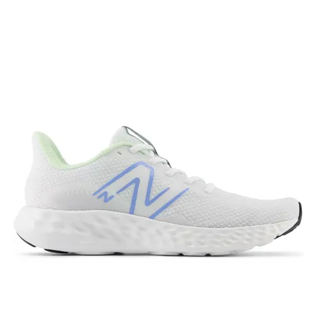 Кроссовки женские New Balance 411 белые W411RR3