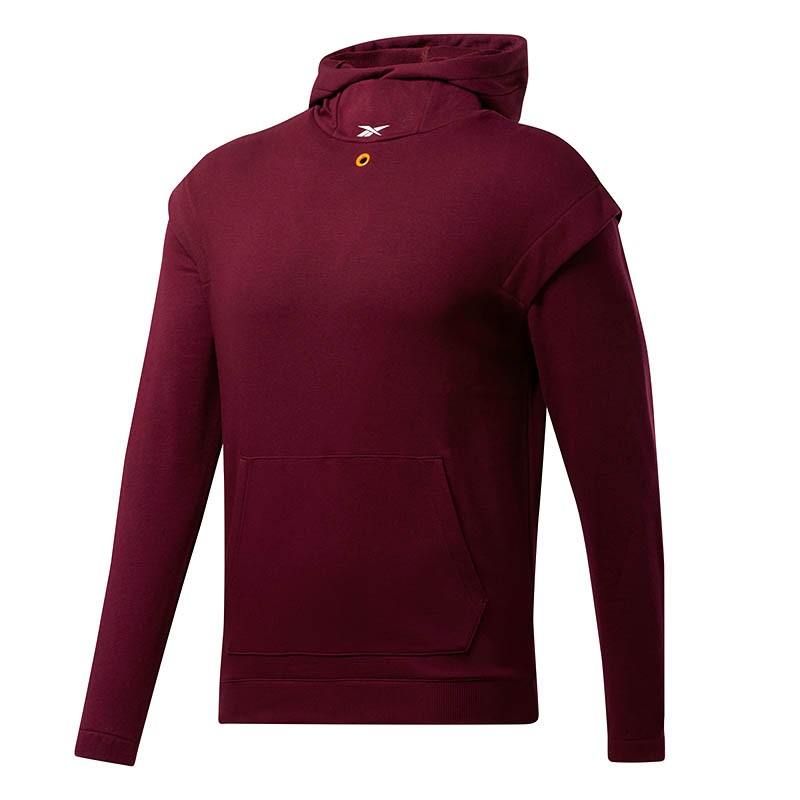Толстовка чоловіча Reebok Myt бордова FS8472 — фото 1