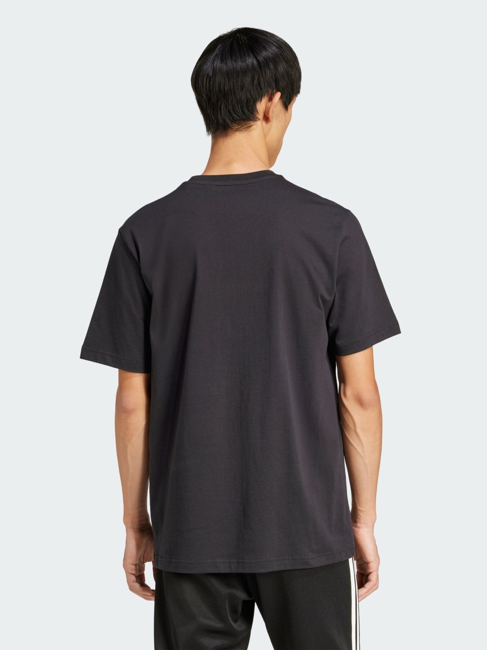 Футболка чоловіча Adidas M C HOT Q1 TEE чорна JI6787 — фото 3