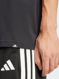 Футболка мужская Adidas M C HOT Q1 TEE черная JI6787 изображение 6