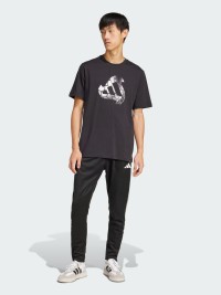 Футболка мужская Adidas M C HOT Q1 TEE черная JI6787 изображение 7
