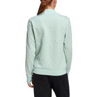 Толстовка жіноча Adidas Aeroready Logo блакитна FR5118  изображение 3