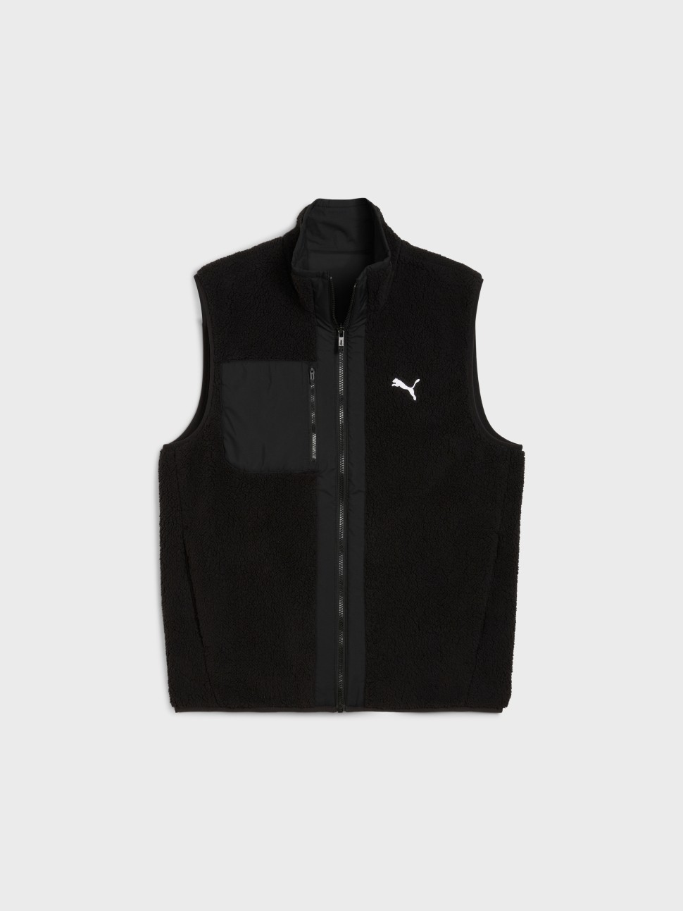 Жилет чоловічий Puma Reversible Sherpa Vest чорний 68837201 — фото 5