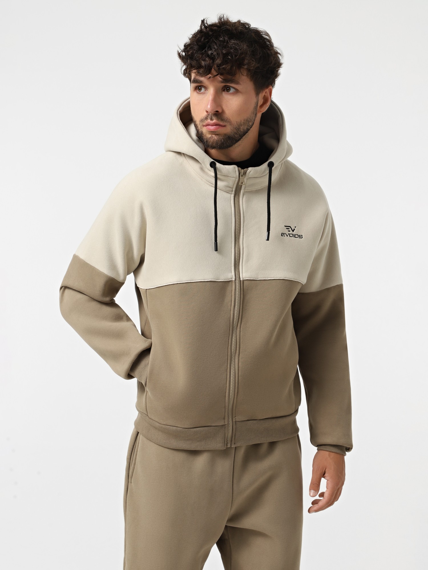 Толстовка чоловіча Evoids Clover коричнева 552563-200 изображение 2