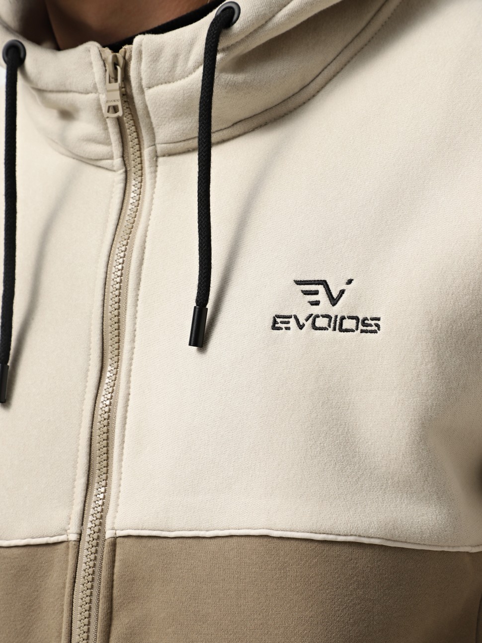 Толстовка чоловіча Evoids Clover коричнева 552563-200 — фото 4