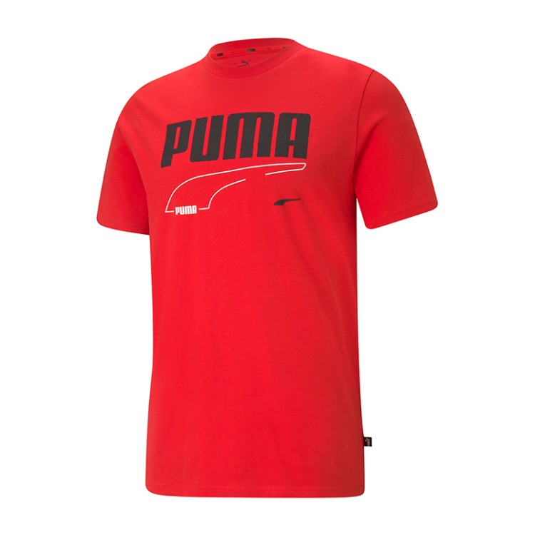Футболка чоловіча Puma Rebel Tee червона 58573811  изображение 1