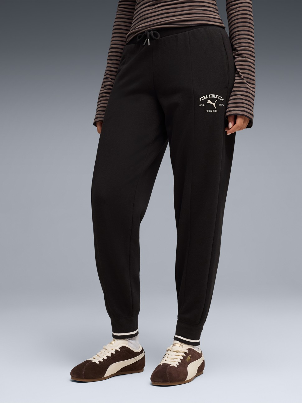 Штани жіночі Puma CLASS Comfort Sweatpants TR cl чорні 69187901 — фото 2