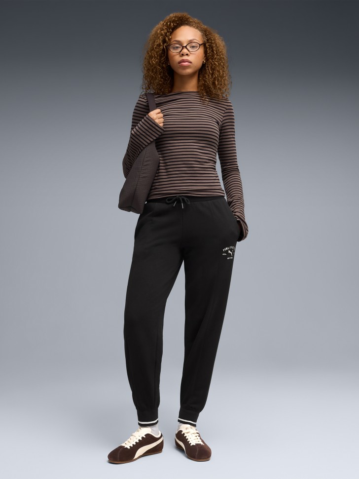 Брюки женские Puma CLASS Comfort Sweatpants TR cl черные 69187901 изображение 4