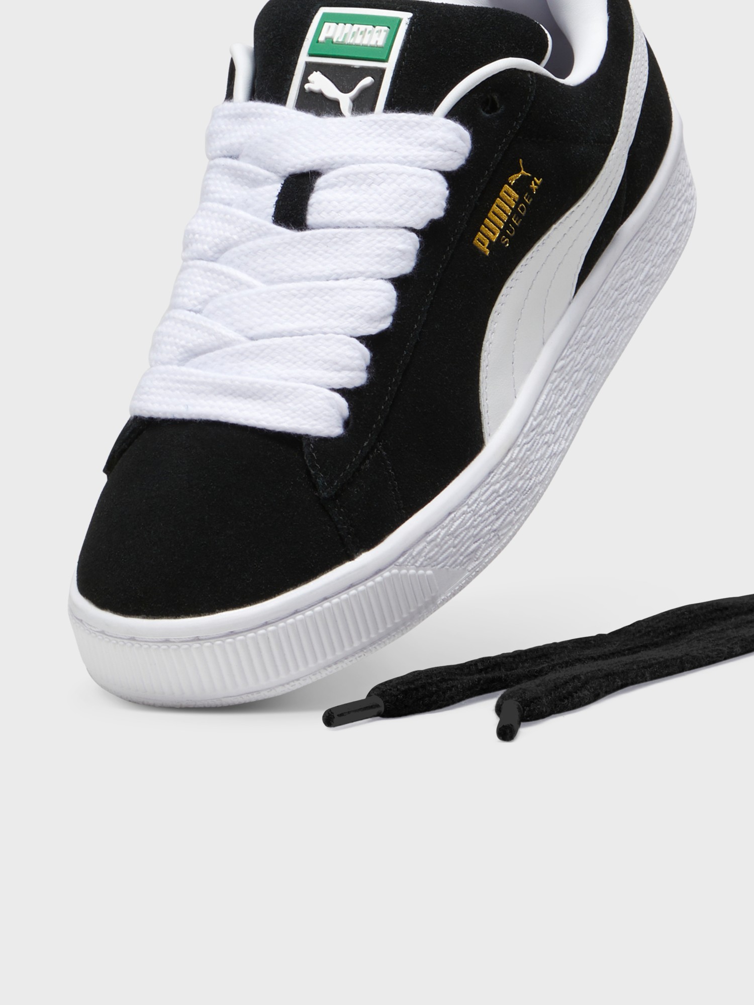 Кроссовки мужские Puma Suede XL черные 39520502 изображение 5