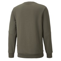 Толстовка мужская Puma Puma Power Tape Crew хаки 58940744 изображение 2