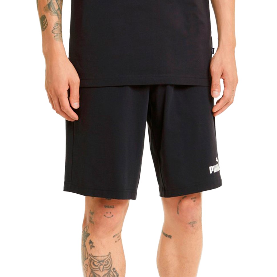 Шорти чоловічі Puma Ess Jersey Shorts чорні 58670601  — фото 1