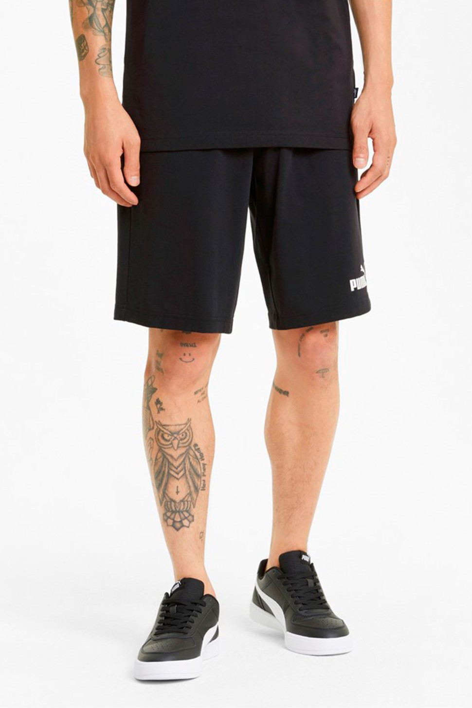Шорти чоловічі Puma Ess Jersey Shorts чорні 58670601  — фото 2
