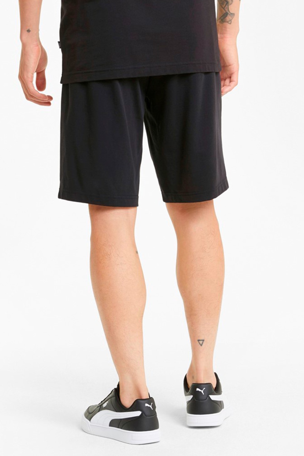 Шорти чоловічі Puma Ess Jersey Shorts чорні 58670601  — фото 3