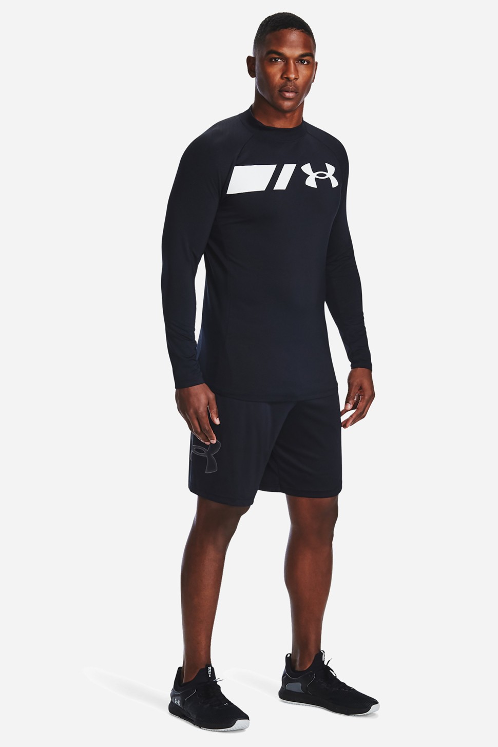 Шорти чоловічі Under Armour UA TECH GRAPHIC SHORT чорні 1306443-001 — фото 4