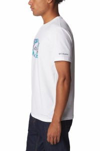 Футболка мужская Columbia Sun Trek белая 1931171-114 изображение 3